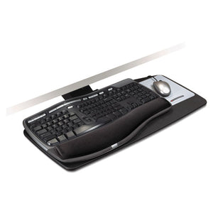 3M™ wholesale. 3M™ Easy Adjust Keyboard Tray, Standard Platform, 23" Track, Black. HSD Wholesale: Janitorial Supplies, Breakroom Supplies, Office Supplies.