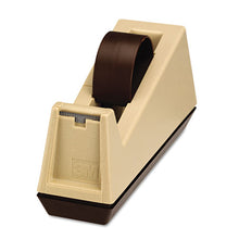 Load image into Gallery viewer, Scotch® wholesale. Scotch Heavy-duty Weighted Desktop Tape Dispenser, 3&quot; Core, Plastic, Putty-brown. HSD Wholesale: Janitorial Supplies, Breakroom Supplies, Office Supplies.