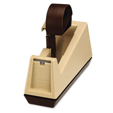 Load image into Gallery viewer, Scotch® wholesale. Scotch Heavy-duty Weighted Desktop Tape Dispenser, 3&quot; Core, Plastic, Putty-brown. HSD Wholesale: Janitorial Supplies, Breakroom Supplies, Office Supplies.