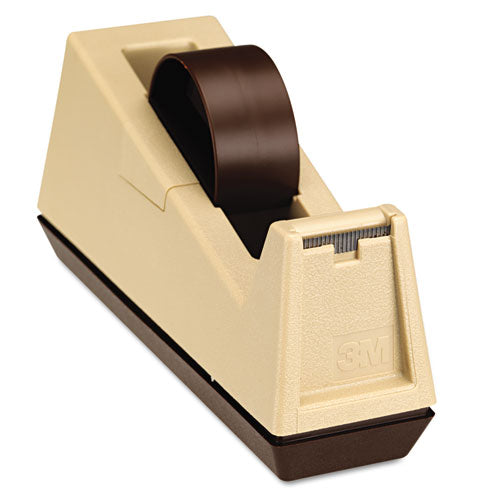 Scotch® wholesale. Scotch Heavy-duty Weighted Desktop Tape Dispenser, 3" Core, Plastic, Putty-brown. HSD Wholesale: Janitorial Supplies, Breakroom Supplies, Office Supplies.