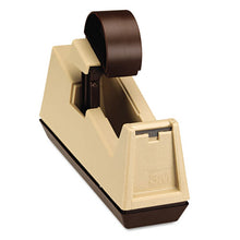 Load image into Gallery viewer, Scotch® wholesale. Scotch Heavy-duty Weighted Desktop Tape Dispenser, 3&quot; Core, Plastic, Putty-brown. HSD Wholesale: Janitorial Supplies, Breakroom Supplies, Office Supplies.