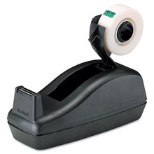 Load image into Gallery viewer, Scotch® wholesale. Scotch™ Deluxe Desktop Tape Dispenser, Attached 1&quot; Core, Heavily Weighted, Black. HSD Wholesale: Janitorial Supplies, Breakroom Supplies, Office Supplies.