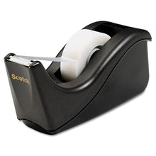 Load image into Gallery viewer, Scotch® wholesale. Scotch™ Value Desktop Tape Dispenser, 1&quot; Core, Two-tone Black. HSD Wholesale: Janitorial Supplies, Breakroom Supplies, Office Supplies.