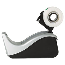 Load image into Gallery viewer, Scotch® wholesale. Scotch™ Value Desktop Tape Dispenser, Attached 1&quot; Core, Black-silver. HSD Wholesale: Janitorial Supplies, Breakroom Supplies, Office Supplies.