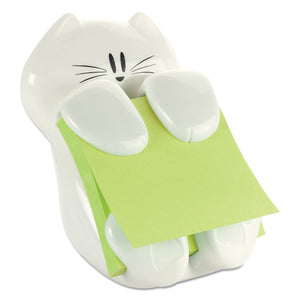 Post-it® Pop-up Notes Super Sticky wholesale. Pop-up Note Dispenser Cat Shape, 3 X 3, White. HSD Wholesale: Janitorial Supplies, Breakroom Supplies, Office Supplies.