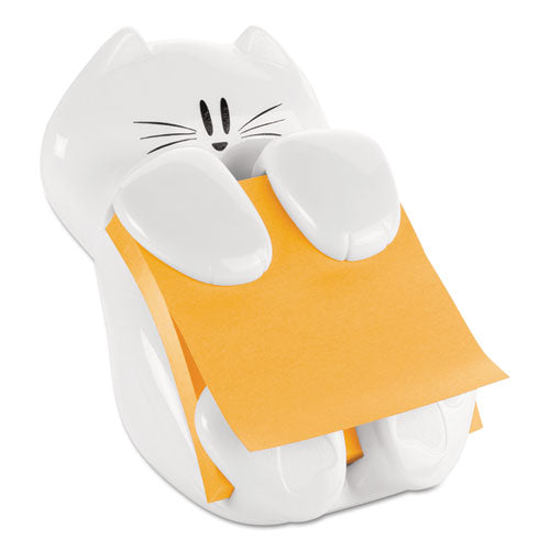 Post-it® Pop-up Notes Super Sticky wholesale. Pop-up Note Dispenser Cat Shape, 3 X 3, White. HSD Wholesale: Janitorial Supplies, Breakroom Supplies, Office Supplies.