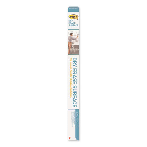 Post-it® wholesale. Dry Erase Surface With Adhesive Backing, 72" X 48", White. HSD Wholesale: Janitorial Supplies, Breakroom Supplies, Office Supplies.