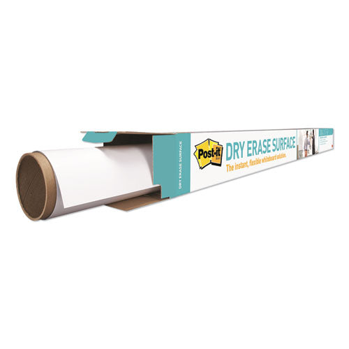 Post-it® wholesale. Dry Erase Surface With Adhesive Backing, 72" X 48", White. HSD Wholesale: Janitorial Supplies, Breakroom Supplies, Office Supplies.