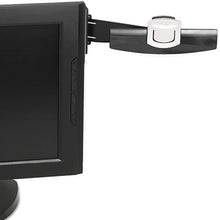 Load image into Gallery viewer, 3M™ wholesale. 3M™ Swing Arm Copyholder, Adhesive Monitor Mount, Plastic, 30 Sheet Capacity, Black. HSD Wholesale: Janitorial Supplies, Breakroom Supplies, Office Supplies.