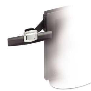 3M™ wholesale. 3M™ Swing Arm Copyholder, Adhesive Monitor Mount, Plastic, 30 Sheet Capacity, Black. HSD Wholesale: Janitorial Supplies, Breakroom Supplies, Office Supplies.