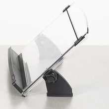 Load image into Gallery viewer, 3M™ wholesale. 3M™ In-line Adjustable Desktop Copyholder, Plastic, 150 Sheet Capacity, Black-clear. HSD Wholesale: Janitorial Supplies, Breakroom Supplies, Office Supplies.