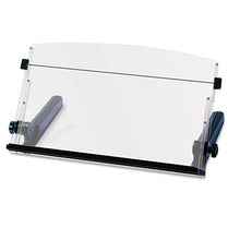 Load image into Gallery viewer, 3M™ wholesale. 3M™ In-line Freestanding Copyholder, Plastic, 300 Sheet Capacity, Black-clear. HSD Wholesale: Janitorial Supplies, Breakroom Supplies, Office Supplies.