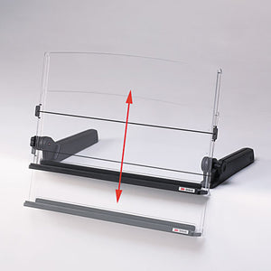 3M™ wholesale. 3M™ In-line Freestanding Copyholder, Plastic, 300 Sheet Capacity, Black-clear. HSD Wholesale: Janitorial Supplies, Breakroom Supplies, Office Supplies.