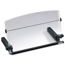 Load image into Gallery viewer, 3M™ wholesale. 3M™ In-line Freestanding Copyholder, Plastic, 300 Sheet Capacity, Black-clear. HSD Wholesale: Janitorial Supplies, Breakroom Supplies, Office Supplies.