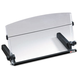 3M™ wholesale. 3M™ In-line Freestanding Copyholder, Plastic, 300 Sheet Capacity, Black-clear. HSD Wholesale: Janitorial Supplies, Breakroom Supplies, Office Supplies.