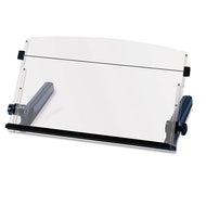 3M™ wholesale. 3M™ In-line Freestanding Copyholder, Plastic, 300 Sheet Capacity, Black-clear. HSD Wholesale: Janitorial Supplies, Breakroom Supplies, Office Supplies.