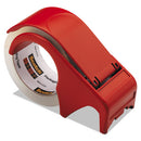 Scotch® wholesale. Scotch™ Compact And Quick Loading Dispenser For Box Sealing Tape, 3" Core, Plastic, Red. HSD Wholesale: Janitorial Supplies, Breakroom Supplies, Office Supplies.