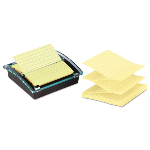 Post-it® Pop-up Notes Super Sticky wholesale. Pop-up Note Dispenser-value Pack, 4 X 4 Self-stick Notes, Black-clear. HSD Wholesale: Janitorial Supplies, Breakroom Supplies, Office Supplies.