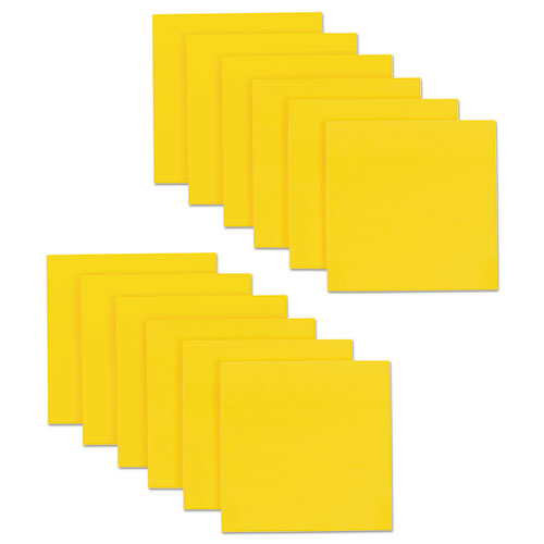 Post-it® Notes Super Sticky wholesale. Full Stick Notes, 3 X 3, Electric Yellow, 25 Sheets-pad, 12-pack. HSD Wholesale: Janitorial Supplies, Breakroom Supplies, Office Supplies.