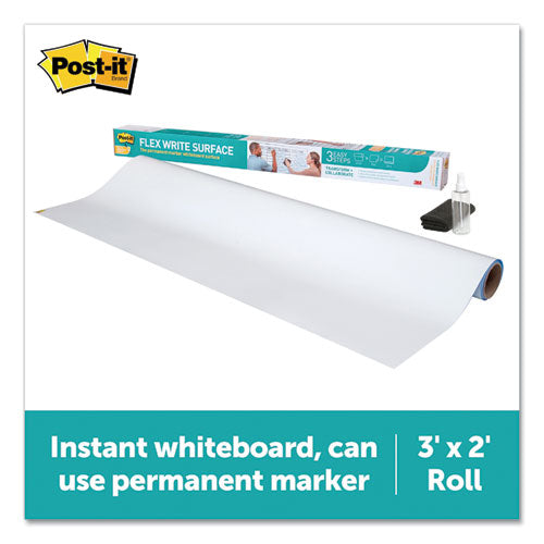 Post-it® wholesale. Flex Write Surface, 36" X 24", White. HSD Wholesale: Janitorial Supplies, Breakroom Supplies, Office Supplies.