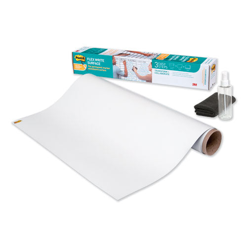 Post-it® wholesale. Flex Write Surface, 72" X 48", White. HSD Wholesale: Janitorial Supplies, Breakroom Supplies, Office Supplies.