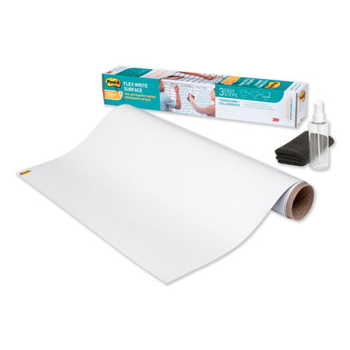 Post-it® wholesale. Flex Write Surface, 96" X 48", White. HSD Wholesale: Janitorial Supplies, Breakroom Supplies, Office Supplies.