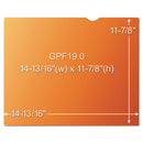 3M™ wholesale. 3M™ Gold Frameless Privacy Filter For 19" Monitor. HSD Wholesale: Janitorial Supplies, Breakroom Supplies, Office Supplies.