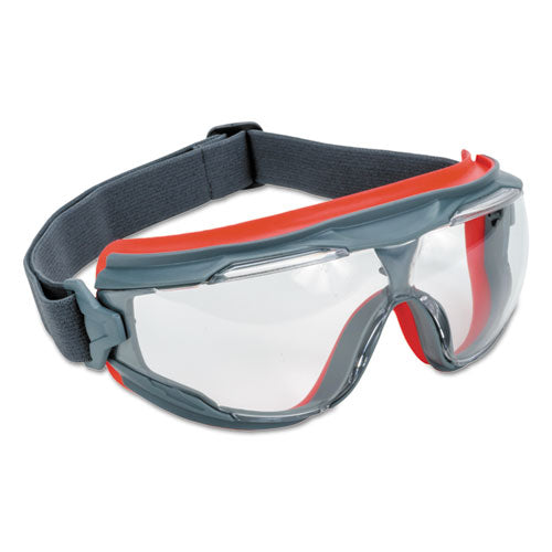 3M™ wholesale. Gogglegear 500series Safety Goggles, Antifog, Red-black Frame, Clear Lens,10-ctn. HSD Wholesale: Janitorial Supplies, Breakroom Supplies, Office Supplies.