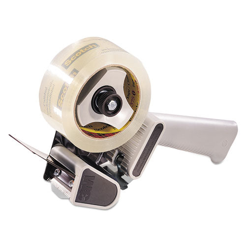 Scotch® wholesale. Scotch H180 Box Sealing Pistol Grip Tape Dispenser, 3" Core, Plastic-metal, Gray. HSD Wholesale: Janitorial Supplies, Breakroom Supplies, Office Supplies.