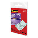 Scotch™ wholesale. Scotch Self-sealing Laminating Pouches, 9 Mil, 3.8" X 2.4", Gloss Clear, 10-pack. HSD Wholesale: Janitorial Supplies, Breakroom Supplies, Office Supplies.