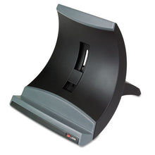 Load image into Gallery viewer, 3M™ wholesale. 3M™ Vertical Notebook Computer Riser With Cable Management, 9&quot; X 12&quot; X 6.5&quot; To 9.5&quot;, Black-charcoal Gray, Supports 20 Lbs. HSD Wholesale: Janitorial Supplies, Breakroom Supplies, Office Supplies.