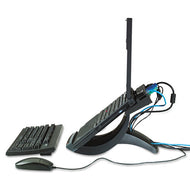 3M™ wholesale. 3M™ Vertical Notebook Computer Riser With Cable Management, 9