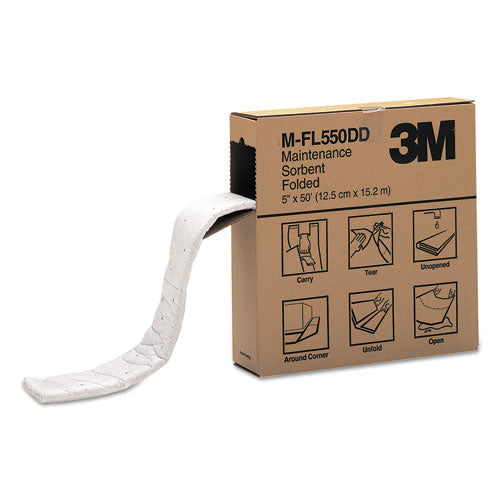 3M™ wholesale. 3M™ Sorbent, High-capacity, Folded Maintenance, 10.5gal Capacity, 1 Roll-box. HSD Wholesale: Janitorial Supplies, Breakroom Supplies, Office Supplies.