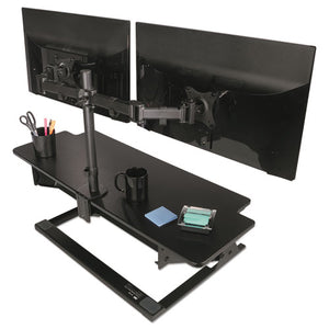 3M™ wholesale. 3M™ Dual Monitor Mount, For 27" Monitors, 360 Degree Rotation, +45 Degree--45 Degree Tilt, 90 Degree Pan, Black, Supports 20 Lb. HSD Wholesale: Janitorial Supplies, Breakroom Supplies, Office Supplies.