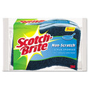 Scotch-Brite® wholesale. Non-scratch Multi-purpose Scrub Sponge, 4 2-5 X 2 3-5, Blue, 3-pack. HSD Wholesale: Janitorial Supplies, Breakroom Supplies, Office Supplies.