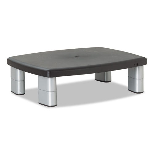 3M™ wholesale. 3M™ Adjustable Height Monitor Stand, 15" X 12" X 2.63" To 5.78", Black-silver, Supports 80 Lbs. HSD Wholesale: Janitorial Supplies, Breakroom Supplies, Office Supplies.