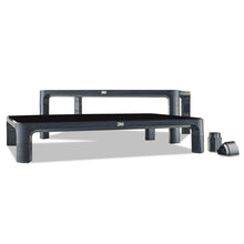 Load image into Gallery viewer, 3M™ wholesale. 3M™ Adjustable Monitor Stand, 16&quot; X 12&quot; X 1.75&quot; To 5.5&quot;, Black, Supports 20 Lbs. HSD Wholesale: Janitorial Supplies, Breakroom Supplies, Office Supplies.