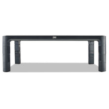 Load image into Gallery viewer, 3M™ wholesale. 3M™ Adjustable Monitor Stand, 16&quot; X 12&quot; X 1.75&quot; To 5.5&quot;, Black, Supports 20 Lbs. HSD Wholesale: Janitorial Supplies, Breakroom Supplies, Office Supplies.