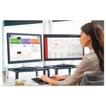 Load image into Gallery viewer, 3M™ wholesale. 3M™ Adjustable Monitor Stand, 16&quot; X 12&quot; X 1.75&quot; To 5.5&quot;, Black, Supports 20 Lbs. HSD Wholesale: Janitorial Supplies, Breakroom Supplies, Office Supplies.