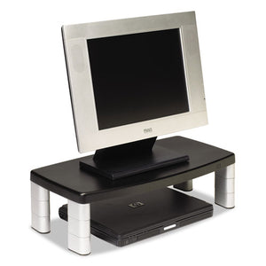 3M™ wholesale. 3M™ Extra-wide Adjustable Monitor Stand, 20" X 12" X 1" To 5.78", Silver-black, Supports 40 Lbs. HSD Wholesale: Janitorial Supplies, Breakroom Supplies, Office Supplies.