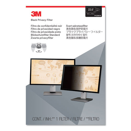 3M™ wholesale. 3M™ Frameless Blackout Privacy Filter For 22" Widescreen Monitor, 16:10 Aspect Ratio. HSD Wholesale: Janitorial Supplies, Breakroom Supplies, Office Supplies.