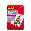 Scotch™ wholesale. Scotch Self-sealing Laminating Pouches, 9.5 Mil, 4.38" X 6.38", Gloss Clear, 5-pack. HSD Wholesale: Janitorial Supplies, Breakroom Supplies, Office Supplies.