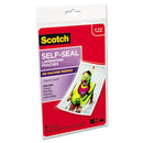 Scotch™ wholesale. Scotch Self-sealing Laminating Pouches, 9.5 Mil, 4.38" X 6.38", Gloss Clear, 5-pack. HSD Wholesale: Janitorial Supplies, Breakroom Supplies, Office Supplies.