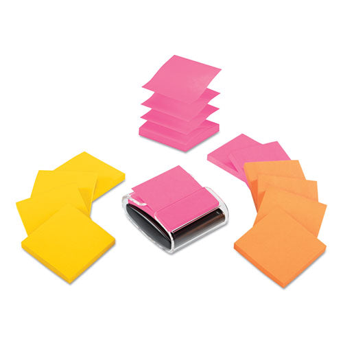 Post-it® Pop-up Notes Super Sticky wholesale. Pop-up Dispenser Value Pack, 3" X 3", 12-pack. HSD Wholesale: Janitorial Supplies, Breakroom Supplies, Office Supplies.