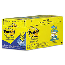 Load image into Gallery viewer, Post-it® Pop-up Notes wholesale. Original Canary Yellow Pop-up Refill Cabinet Pack, 3 X 3, 90-sheet, 18-pack. HSD Wholesale: Janitorial Supplies, Breakroom Supplies, Office Supplies.