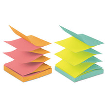 Load image into Gallery viewer, Post-it® Pop-up Notes wholesale. Original Pop-up Refill, Alternating Cape Town Colors, 3 X 3, 100-sheet, 12-pack. HSD Wholesale: Janitorial Supplies, Breakroom Supplies, Office Supplies.