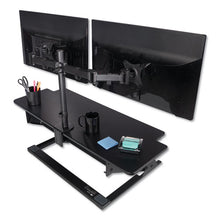 Load image into Gallery viewer, 3M™ wholesale. 3M™ Precision Standing Desk, 42&quot; X 23.2&quot; X 6.2&quot; To 20&quot;, Black. HSD Wholesale: Janitorial Supplies, Breakroom Supplies, Office Supplies.