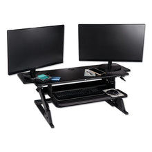 Load image into Gallery viewer, 3M™ wholesale. 3M™ Precision Standing Desk, 42&quot; X 23.2&quot; X 6.2&quot; To 20&quot;, Black. HSD Wholesale: Janitorial Supplies, Breakroom Supplies, Office Supplies.