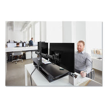 Load image into Gallery viewer, 3M™ wholesale. 3M™ Precision Standing Desk, 42&quot; X 23.2&quot; X 6.2&quot; To 20&quot;, Black. HSD Wholesale: Janitorial Supplies, Breakroom Supplies, Office Supplies.