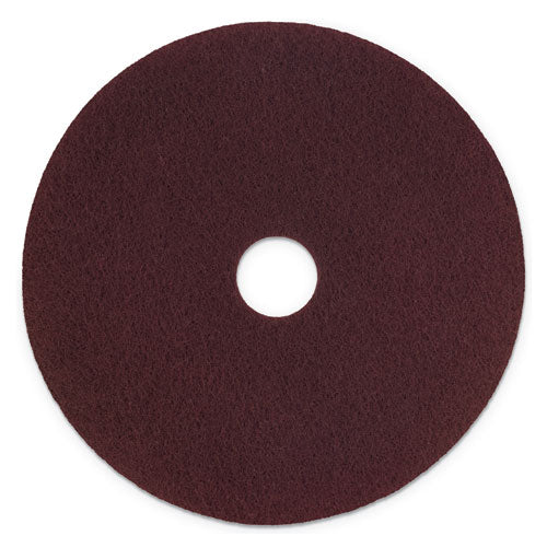 Scotch-Brite™ wholesale. Surface Preparation Pad Plus, 20" Diameter, Maroon, 5-carton. HSD Wholesale: Janitorial Supplies, Breakroom Supplies, Office Supplies.